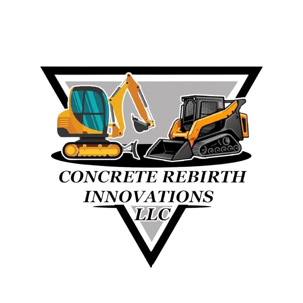 concrete Rebirth Innovations logo - your vision, realized in concrete