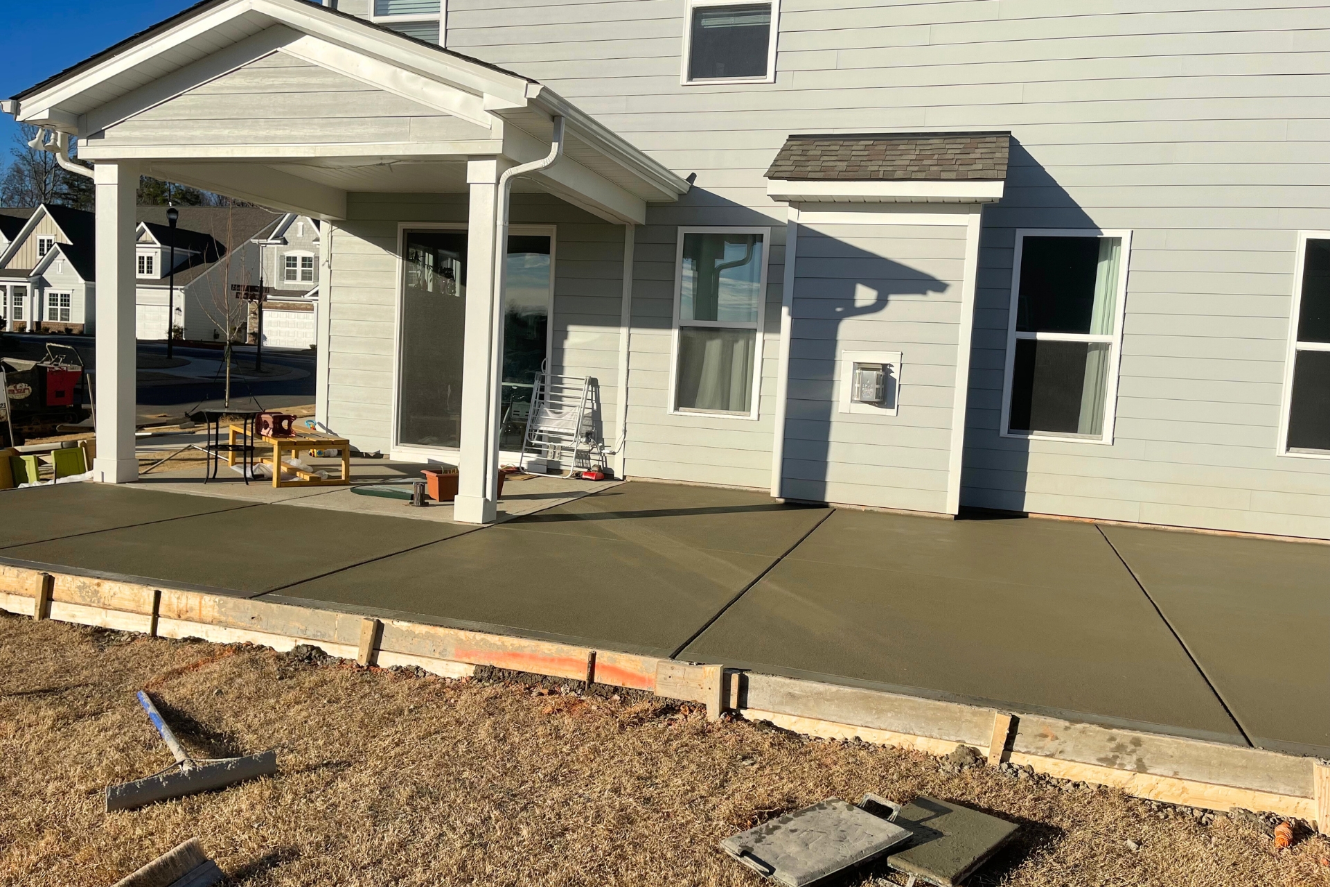 expanded outdoor living space with concrete rebirth innovations