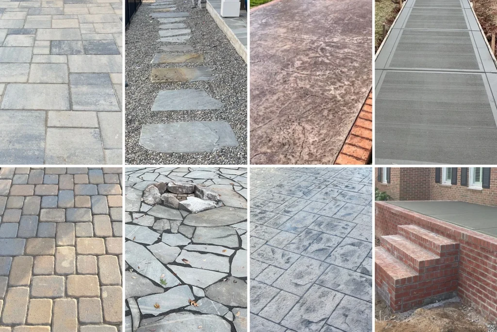 hardscaping design options by concrete rebirth innovations